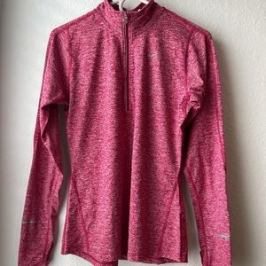 Nike Sweatshirt Pullover Half Zip Running Womens S